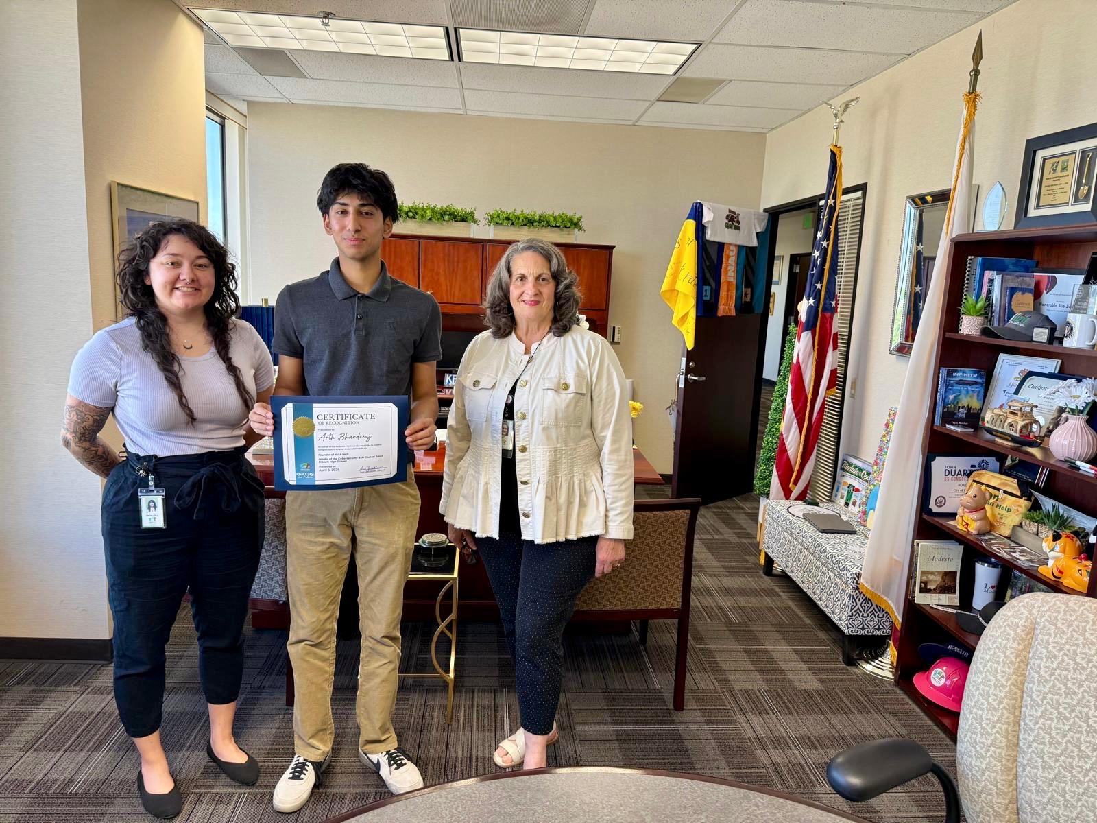 YLCA April-May 2026 recognition moment